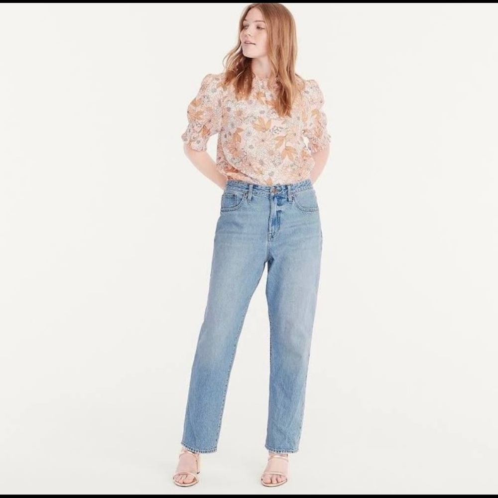 J crew slouchy Jean